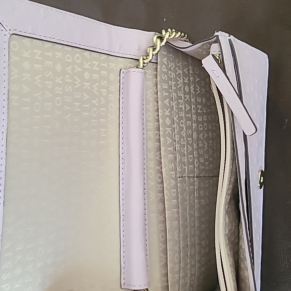 Kate Spade Lilac Crossbody Bag with Chain - Picture 8 of 10